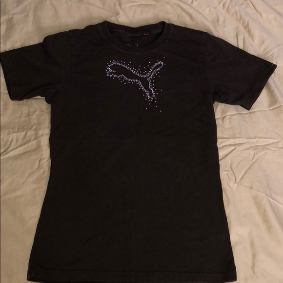 brown puma shirt